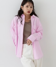 N.（N. Natural Beauty Basic） | オーバーサイズフラップシャツ(シャツ/ブラウス)