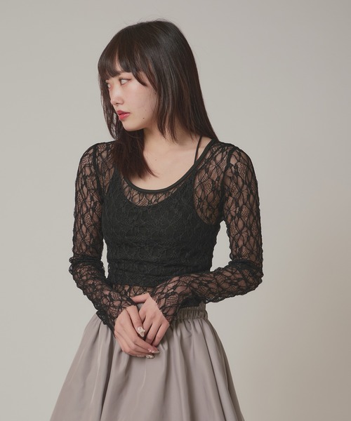 トップス OHGA PURE LACE CATEGORY TOPS | OHGA