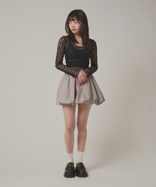 Sheer Lace Tops / シア―レーストップス（Tシャツ/カットソー