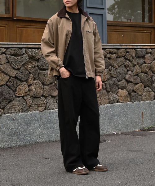 TOBEE（トゥビー）の「【Tobee】ハンティングヴィンテージ風 デニムジャケット（ブルゾン・メンズ・ブラウン/キャメル/グレー・X-LARGE/MEDIUM/LARGE/SMALL）」の19枚目の写真