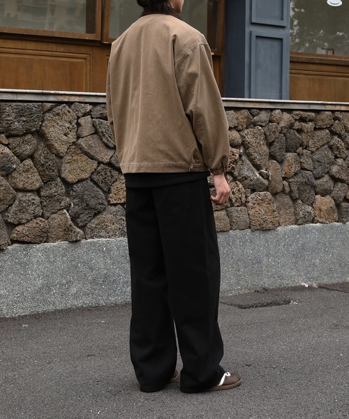 TOBEE（トゥビー）の「【Tobee】ハンティングヴィンテージ風 デニムジャケット（ブルゾン・メンズ・ブラウン/キャメル/グレー・X-LARGE/MEDIUM/LARGE/SMALL）」の22枚目の写真