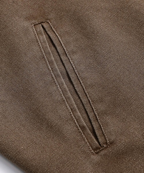 TOBEE（トゥビー）の「【Tobee】ハンティングヴィンテージ風 デニムジャケット（ブルゾン・メンズ・ブラウン/キャメル/グレー・X-LARGE/MEDIUM/LARGE/SMALL）」の11枚目の写真