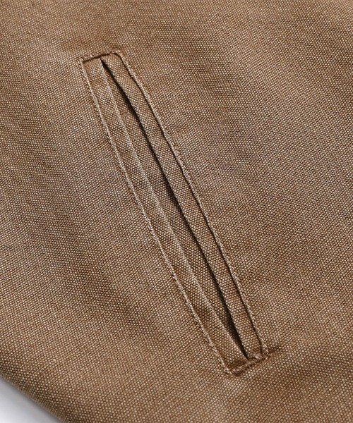 TOBEE（トゥビー）の「【Tobee】ハンティングヴィンテージ風 デニムジャケット（ブルゾン・メンズ・ブラウン/キャメル/グレー・X-LARGE/MEDIUM/LARGE/SMALL）」の15枚目の写真