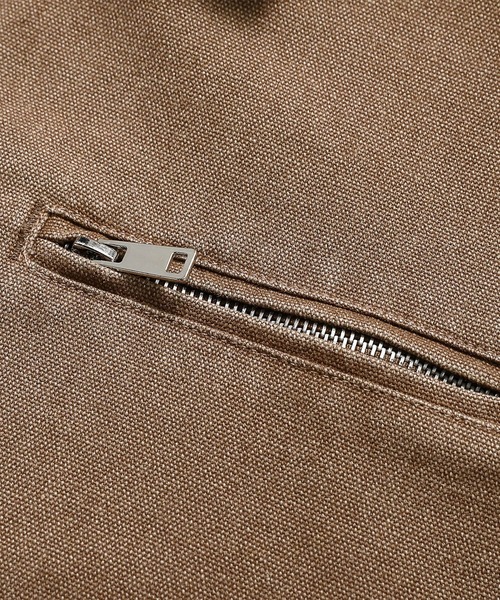 TOBEE（トゥビー）の「【Tobee】ハンティングヴィンテージ風 デニムジャケット（ブルゾン・メンズ・ブラウン/キャメル/グレー・X-LARGE/MEDIUM/LARGE/SMALL）」の16枚目の写真