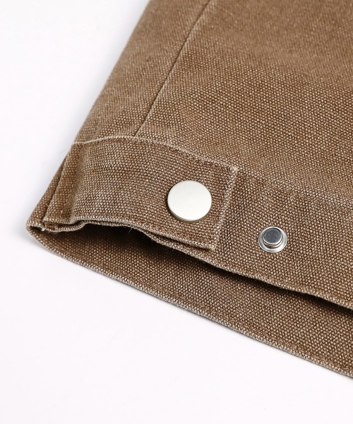 TOBEE（トゥビー）の「【Tobee】ハンティングヴィンテージ風 デニムジャケット（ブルゾン・メンズ・ブラウン/キャメル/グレー・X-LARGE/MEDIUM/LARGE/SMALL）」の17枚目の写真