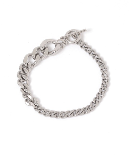 GLOBAL WORK(グローバルワーク)の「UNISEX/ステンレスデザインブレスレット/289708(ブレスレット・メンズ・シルバー系5/シルバー系1/シルバー系2/シルバー系3/シルバー系4・FREE)」の9枚目の写真