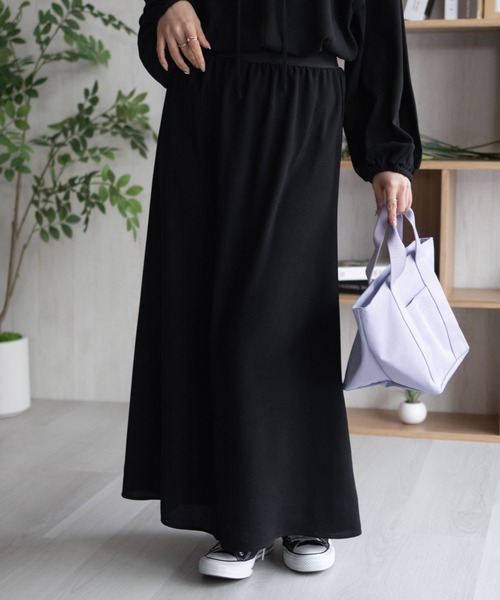 HusHusH（ハッシュアッシュ）の「HusHusH ドット柄フレアスカート（スカート・レディース・ネイビー系/ブラック系/ホワイト系・L/M）」の10枚目の写真