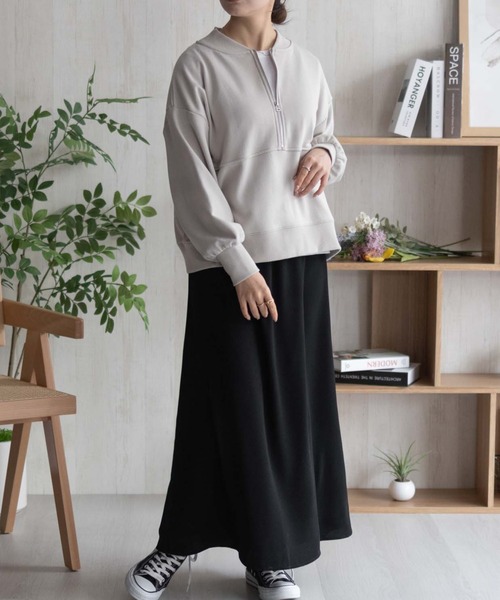 HusHusH（ハッシュアッシュ）の「HusHusH ドット柄フレアスカート（スカート・レディース・ネイビー系/ブラック系/ホワイト系・L/M）」の8枚目の写真