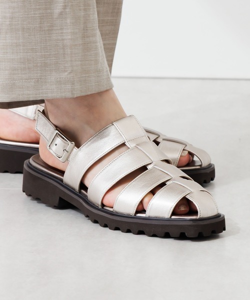 Made in Japan】【HIMIKO】トラックソールグルカサンダル/651204