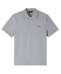 A.P.C. | アーペーセー ロングスリーブポロ グレー A.P.C. (アーペーセー) 別注 ロゴプリント スウェットライク