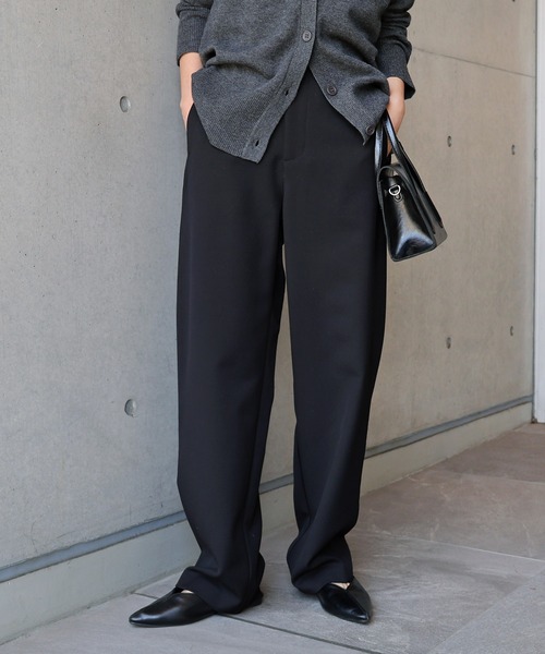 セール】ダブルクロスカーブパンツ（スラックス）｜evernavy（エバー