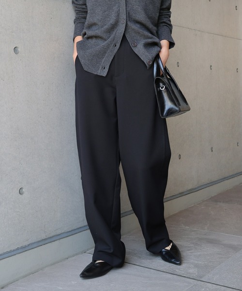 セール】ダブルクロスカーブパンツ（スラックス）｜evernavy（エバー