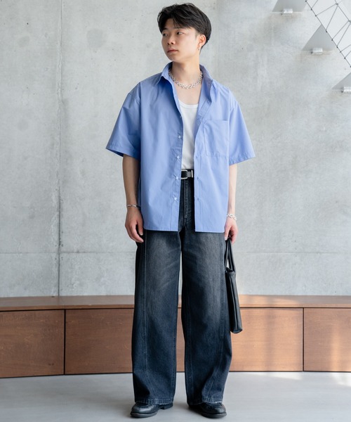 SINSS（シンス）の「Switching over denim / スイッチングオーバーデニム（デニムパンツ・メンズ・ブラック/ブルー・X-SMALL/SMALL/MEDIUM/LARGE）」の6枚目の写真