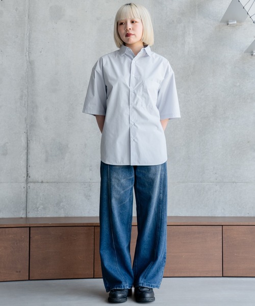 SINSS（シンス）の「Switching over denim / スイッチングオーバーデニム（デニムパンツ・メンズ・ブラック/ブルー・X-SMALL/SMALL/MEDIUM/LARGE）」の9枚目の写真