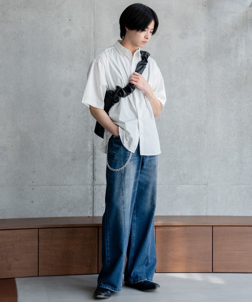 SINSS スイッチングオーバーデニム ブルー　Sサイズ SINSS ジーンズ Switching over denim / スイッチングオーバー