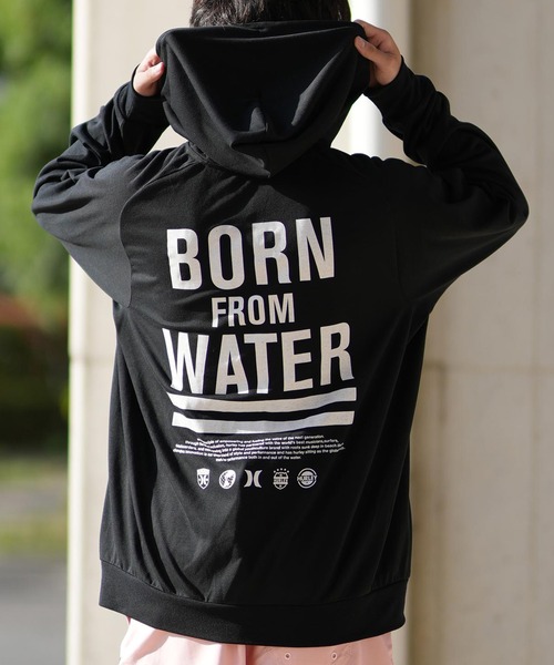 Hurley/ハーレー パーカー ジップアップ 長袖 水陸両用
