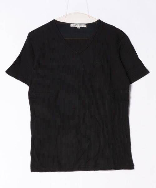ARCHIVER（アーカイバ）の「●Growth by Grail●ワンポイント針抜きVネックT（Tシャツ/カットソー・メンズ・グレー/ブラック/ホワイト・MEDIUM/LARGE/X-LARGE）」の14枚目の写真