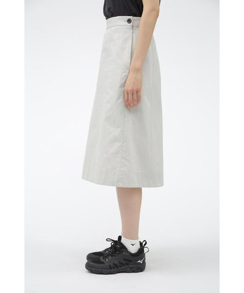 MARGARET HOWELL(マーガレットハウエル)の「COTTON TWILL(スカート・レディース・グレー系その他/ネイビー系1・1/2/3/0)」の4枚目の写真