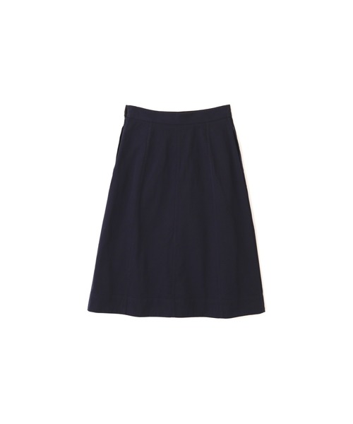 マーガレットハウエル の黒スカート MARGARET HOWELL（マーガレットハウエル）の「COTTON TWILL