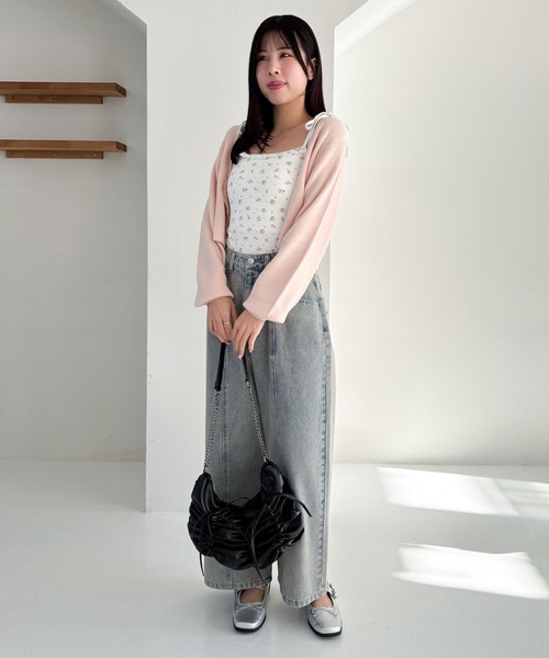 セール】リボンポケットデニムパンツ 319866（デニムパンツ）｜Heather