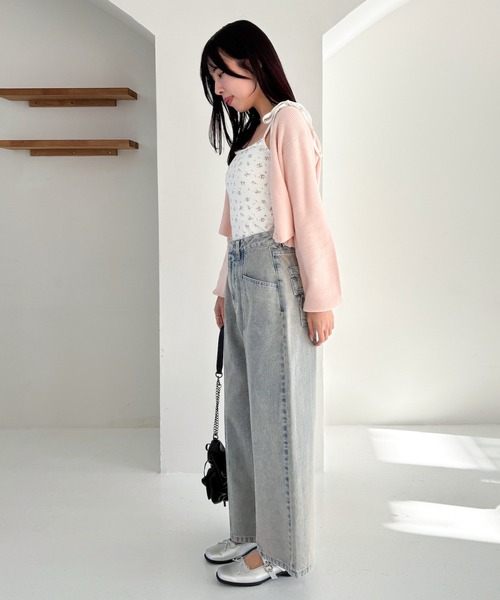 セール】リボンポケットデニムパンツ 319866（デニムパンツ）｜Heather