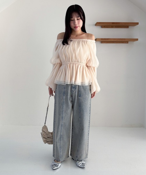 まとめ売りです。 セール】リボンポケットデニムパンツ 319866（デニムパンツ）｜Heather