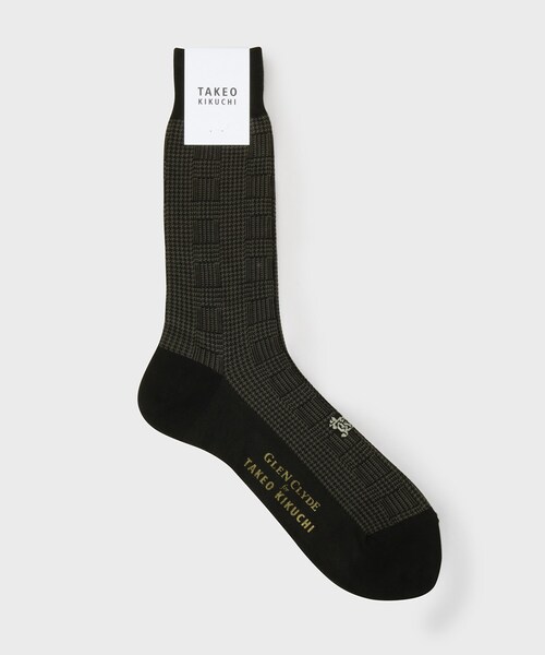 TAKEO KIKUCHI（タケオキクチ）の「【グレンクライド別注】コーデュラ（R）ドレスソックス（ソックス/靴下・メンズ・ブラック系4/ターコイズブルー系5/ネイビー系4・00）」の7枚目の写真