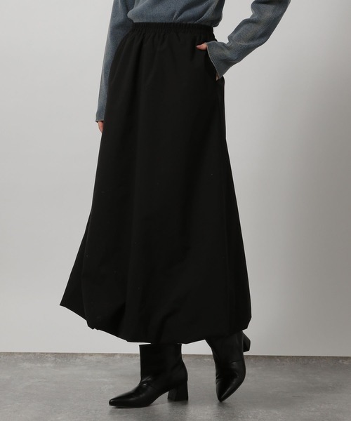 LAKOLE（ラコレ）の「バルーンスカート / 318996（スカート・レディース・グレー/ブラック/アイボリー・FREE）」の3枚目の写真