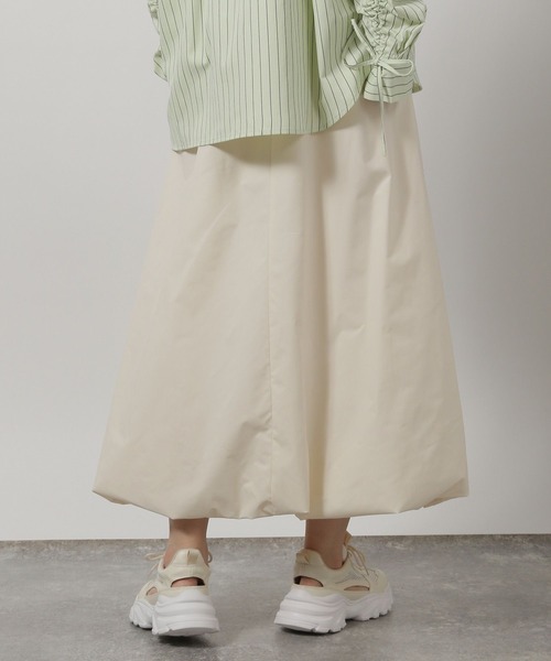 LAKOLE（ラコレ）の「バルーンスカート / 318996（スカート・レディース・グレー/ブラック/アイボリー・FREE）」の8枚目の写真