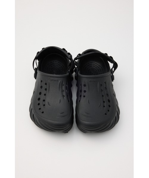 crocs（クロックス）の「エコー クロッグ（サンダル・レディース・アイボリー/ブラック・24cm/25cm/26cm/27cm/23cm）」の3枚目の写真
