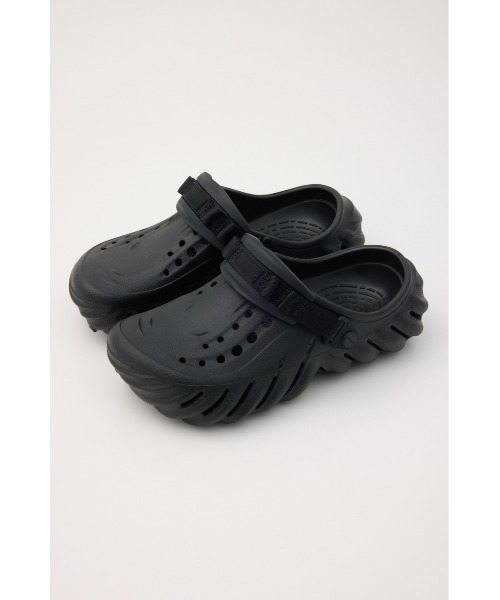 crocs（クロックス）の「エコー クロッグ（サンダル・レディース・アイボリー/ブラック・24cm/25cm/26cm/27cm/23cm）」の10枚目の写真