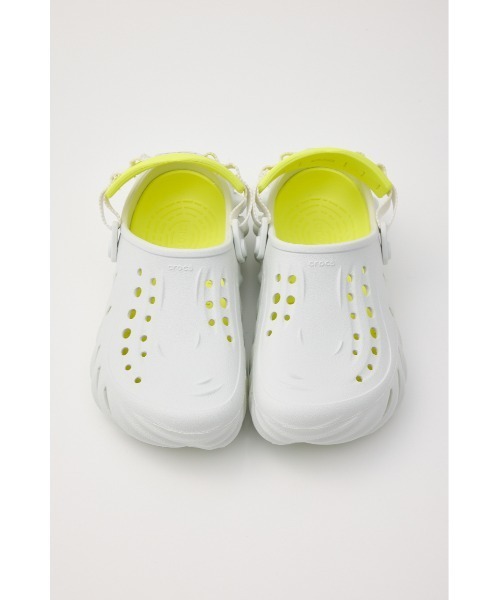 crocs（クロックス）の「エコー クロッグ（サンダル・レディース・アイボリー/ブラック・24cm/25cm/26cm/27cm/23cm）」の14枚目の写真