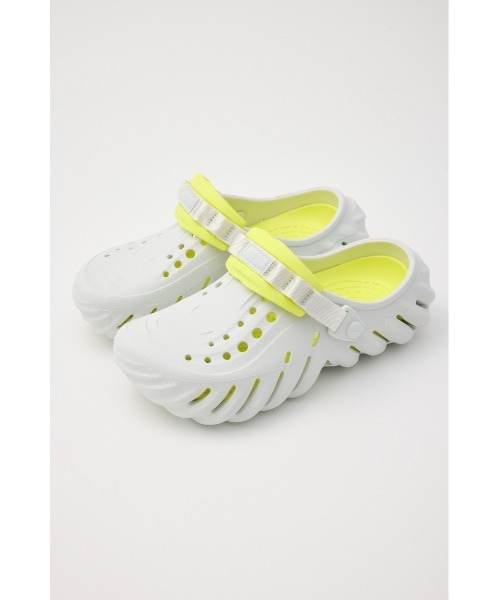 crocs（クロックス）の「エコー クロッグ（サンダル・レディース・アイボリー/ブラック・24cm/25cm/26cm/27cm/23cm）」の21枚目の写真