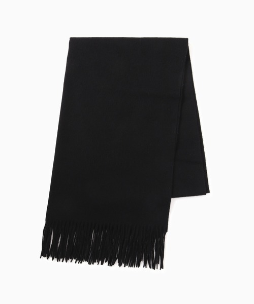 ROSE BUD（ローズバッド）の「ウールカシミヤストール（ストール/ショール・レディース・ブラック/ホワイト・ONE SIZE）」の3枚目の写真