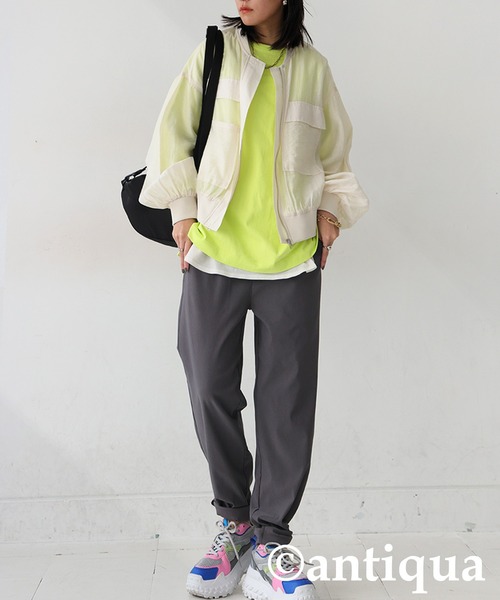 アンティカ　ブルゾン antiqua ブルゾン アウター レディース : ZOZOTOWN Yahoo!店