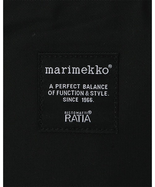 marimekko(マリメッコ)の「【ノベルティ付】Roadie / METRO backpack 《ZOZO限定》(バックパック/リュック・レディース・ブラック・FREE)」の11枚目の写真