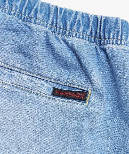 MEN'S MELROSE(メンズメルローズ)の「【Gramicci/グラミチ】ストレッチデニム NN-パンツ タイトクロップド | GMP5-SJP06(デニムパンツ・メンズ・サックスブルー/インディゴブルー・4/5/3)」の13枚目の写真