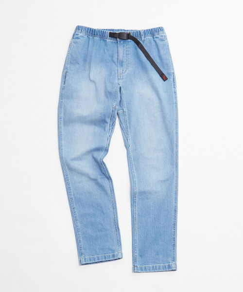 MEN'S MELROSE(メンズメルローズ)の「【Gramicci/グラミチ】ストレッチデニム NN-パンツ タイトクロップド | GMP5-SJP06(デニムパンツ・メンズ・サックスブルー/インディゴブルー・4/5/3)」の14枚目の写真