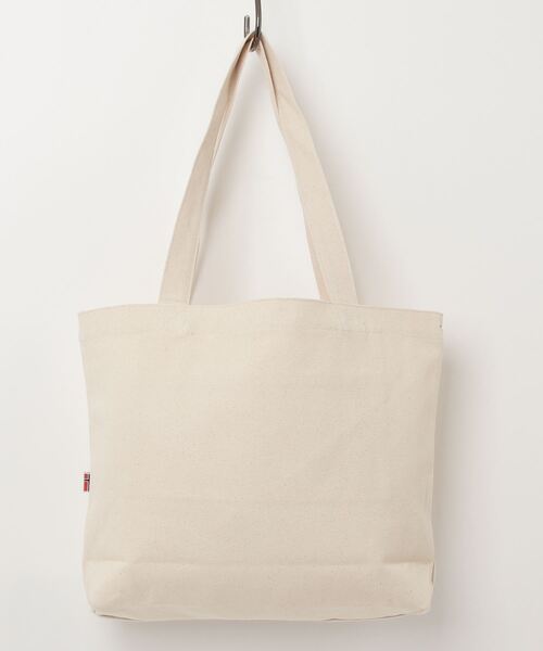 HELLY HANSEN（ヘリーハンセン）の「【HELLY HANSEN】Organic Cotton Logo Tote M オーガニックコットンロゴトートM（トートバッグ・メンズ・ブルー/ネイビー/レッド・ONE SIZE）」の6枚目の写真
