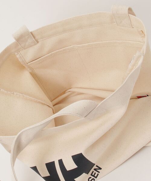 HELLY HANSEN（ヘリーハンセン）の「【HELLY HANSEN】Organic Cotton Logo Tote M オーガニックコットンロゴトートM（トートバッグ・メンズ・ブルー/ネイビー/レッド・ONE SIZE）」の8枚目の写真