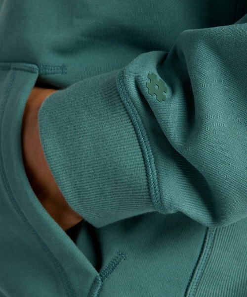 NEW BALANCE（ニューバランス）の「Numeric フレンチテリーフーディ（パーカー・メンズ・ベージュ/セージグリーン/グレイッシュベージュ・X-LARGE/LARGE/MEDIUM/SMALL）」の8枚目の写真