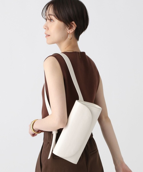 Elura（エルーラ）の「2wayロールバッグ／288164（ハンドバッグ・レディース・ブラック/アイボリー・ONE SIZE）」の6枚目の写真