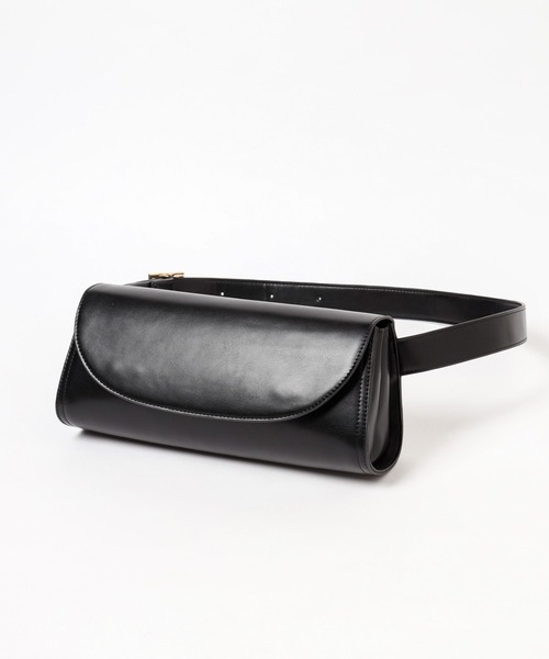 Elura（エルーラ）の「2wayロールバッグ／288164（ハンドバッグ・レディース・ブラック/アイボリー・ONE SIZE）」の9枚目の写真