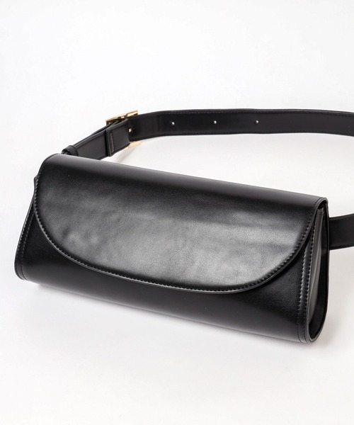 Elura（エルーラ）の「2wayロールバッグ／288164（ハンドバッグ・レディース・ブラック/アイボリー・ONE SIZE）」の15枚目の写真