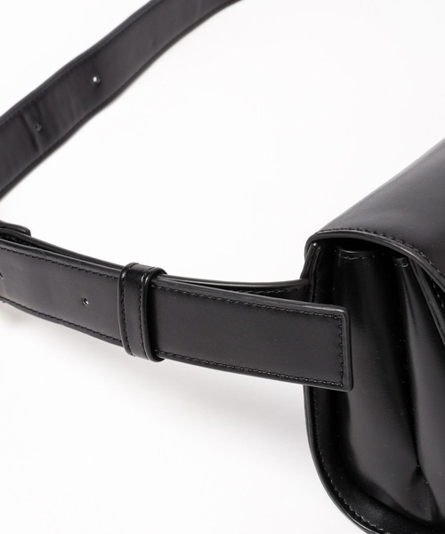 Elura（エルーラ）の「2wayロールバッグ／288164（ハンドバッグ・レディース・ブラック/アイボリー・ONE SIZE）」の19枚目の写真