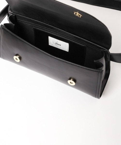 Elura（エルーラ）の「2wayロールバッグ／288164（ハンドバッグ・レディース・ブラック/アイボリー・ONE SIZE）」の22枚目の写真