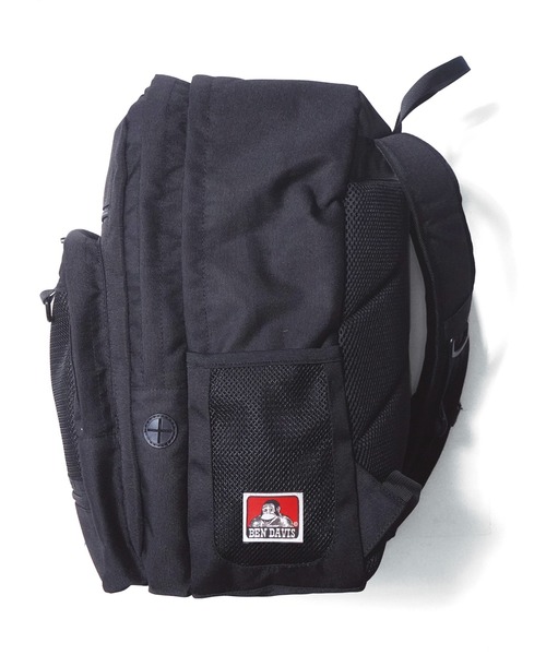 BEN DAVIS（ベンデイビス）の「《BEN DAVIS》BIG MESH DAYPACK 30L（バックパック/リュック・メンズ・ブラック×パープル/ブラック×レッド/ブラック×ホワイト・FREE）」の4枚目の写真
