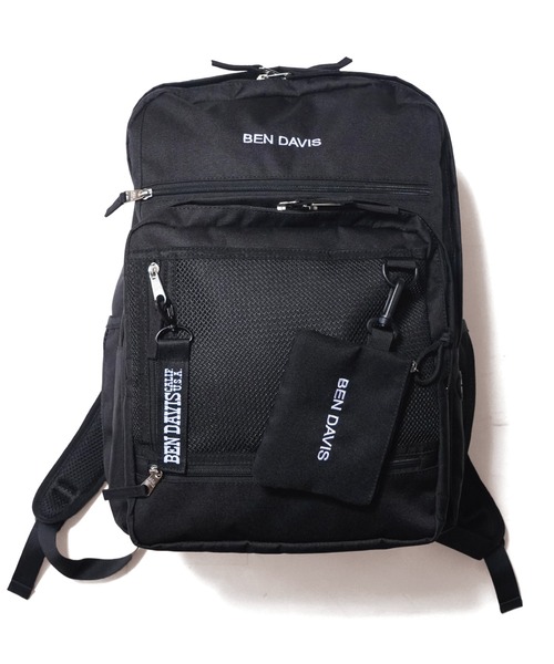 BEN DAVIS（ベンデイビス）の「《BEN DAVIS》BIG MESH DAYPACK 30L（バックパック/リュック・メンズ・ブラック×パープル/ブラック×レッド/ブラック×ホワイト・FREE）」の17枚目の写真