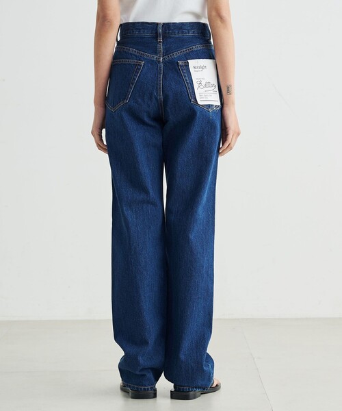 EDITION（エディション）の「エッセンシャルデニム ストレートパンツ（デニムパンツ・レディース・ブルー/ネイビー・34/36/38）」の6枚目の写真