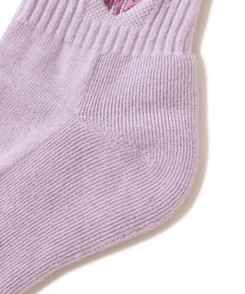 AVIREX(アヴィレックス)の「HEART SHORT LOGO SOCKS/ハートショートロゴソックス(ソックス/靴下・レディース・ホワイト/ブラック・F)」の7枚目の写真